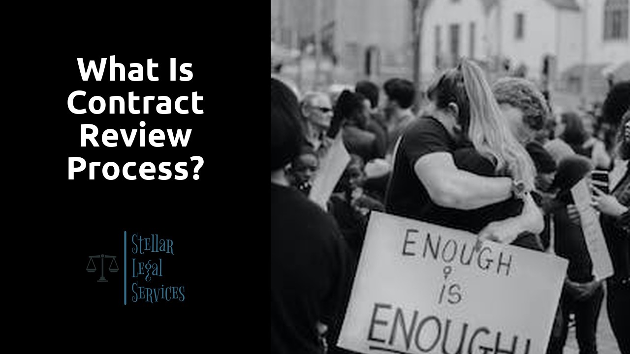 What is contract review process?